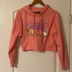 SpongeBob Cropped Sweatshirt